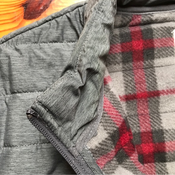 Voyager Grey Red Fleece Lined Puffer Jacket, NWT, XXL - Picture 5 of 13